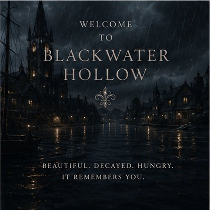 Welcome to Blackwater Hollow — Beautiful. Decayed. Hungry. It remembers you.